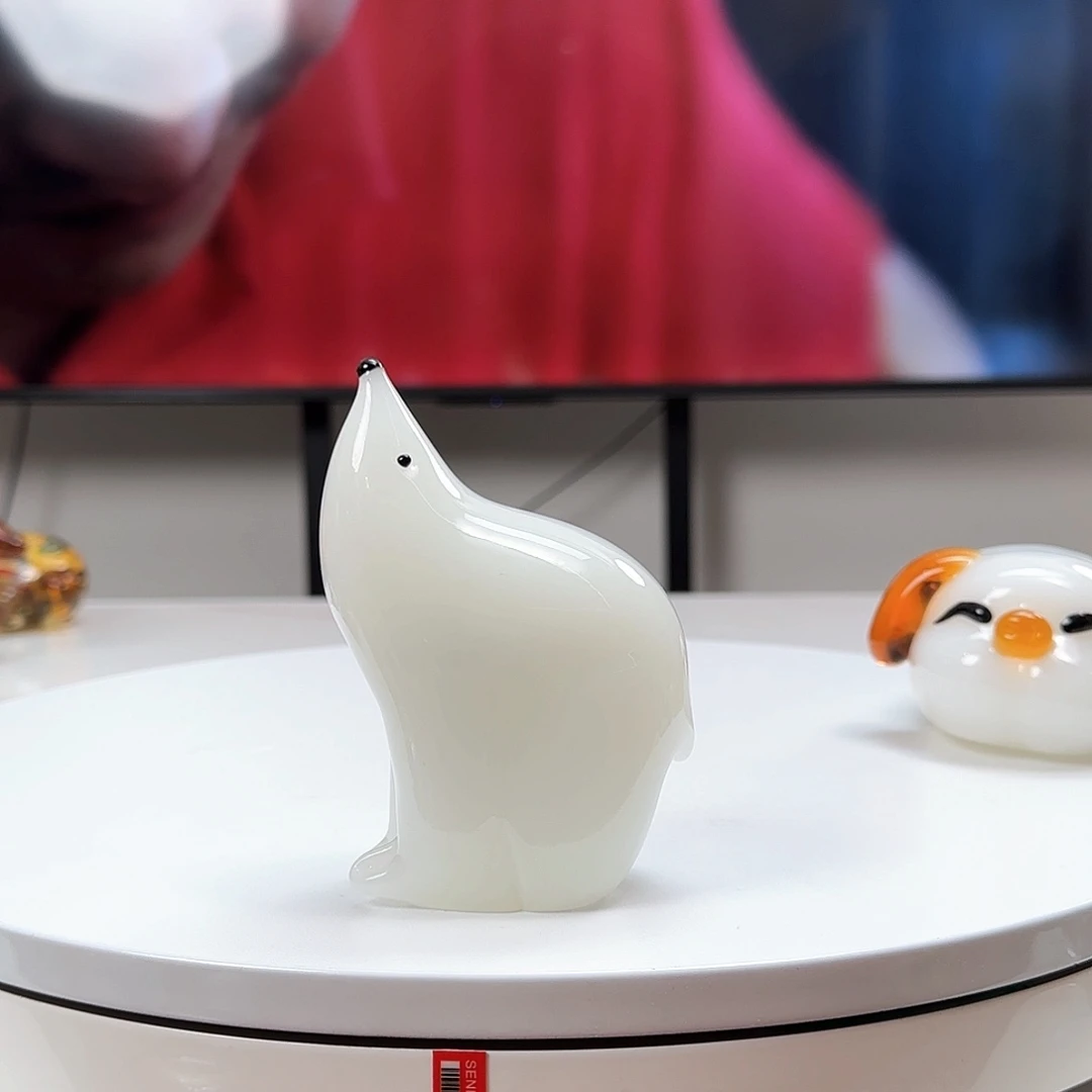 手工艺品琉璃北极熊摆件