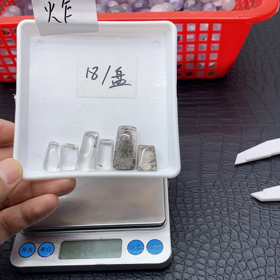 水晶未镶嵌珠宝半成品28