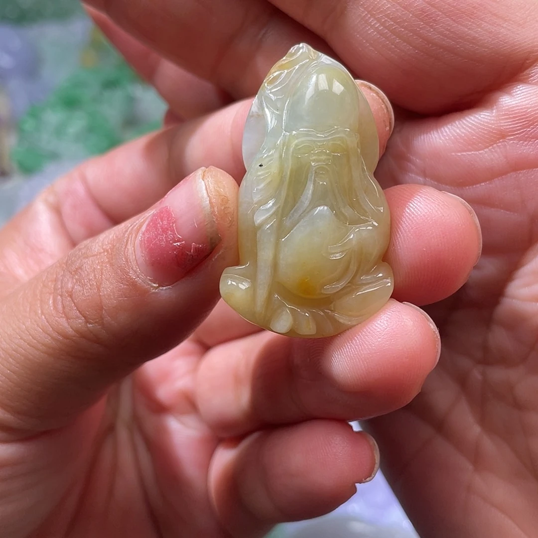 颈饰未镶嵌翡翠翡玉缘翡翠