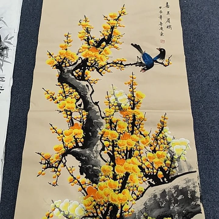 国画纯手绘作品等你来结缘