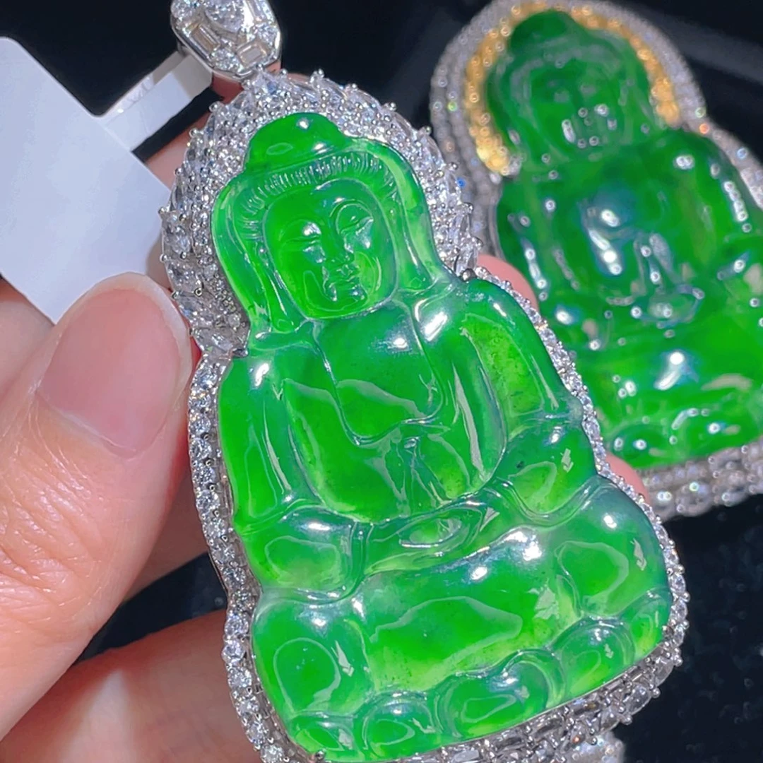 翡翠吊坠(不含链)未镶嵌