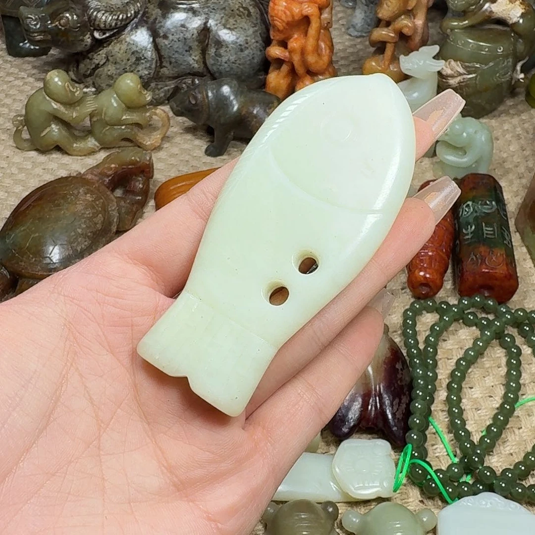 白玉菩提吊坠挂件