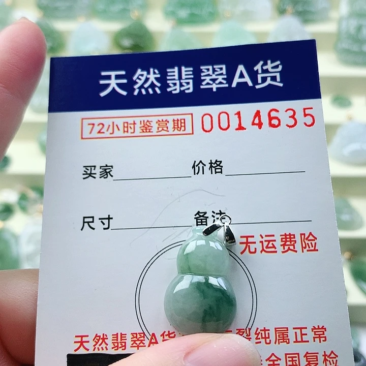 颈饰未镶嵌翡翠吊