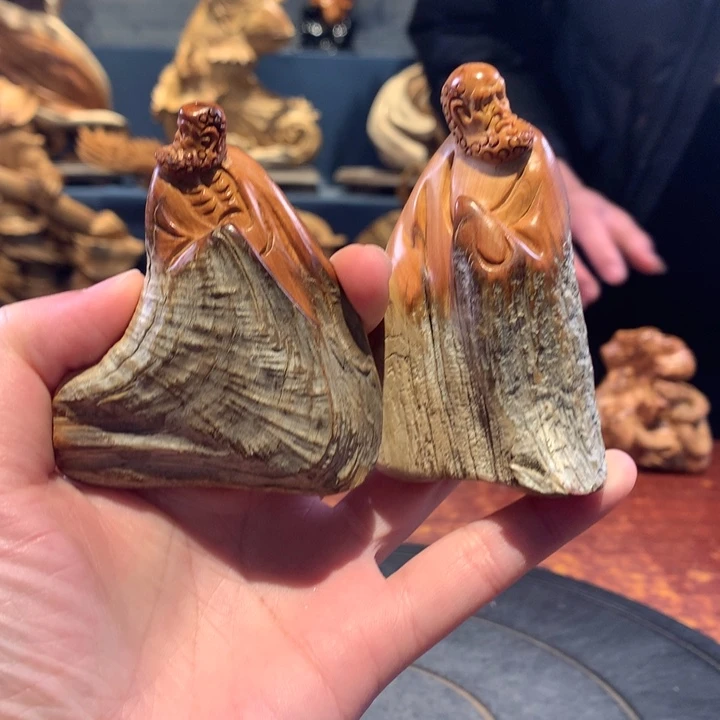 柏木（崖柏）臻*根雕摆件