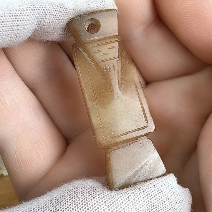 和田玉挂件未镶嵌G**，