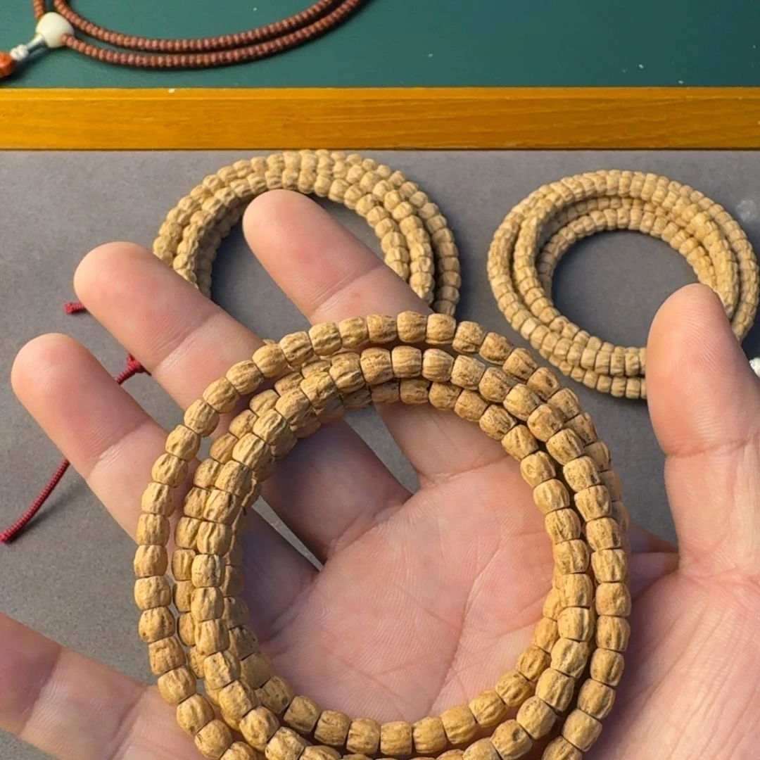 清***川柏香籽/百香籽吊坠