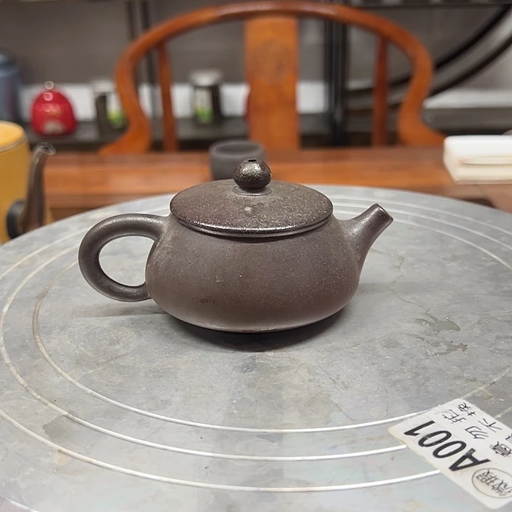 龙窑柴烧暇疵手工壶