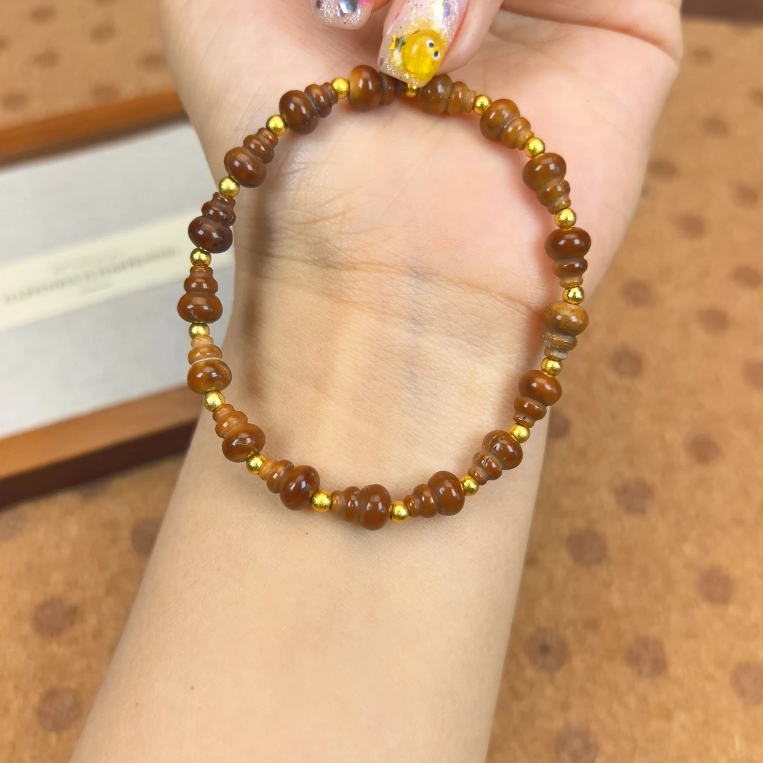 库克小葫芦，库克有天然棕眼棕线，不是瑕疵，介意勿拍