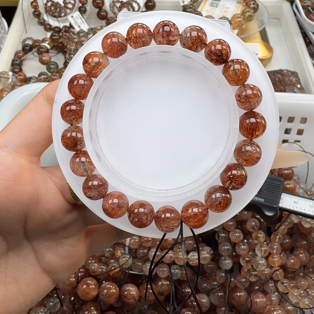 水晶手链未镶嵌黑金超七多样性发其一