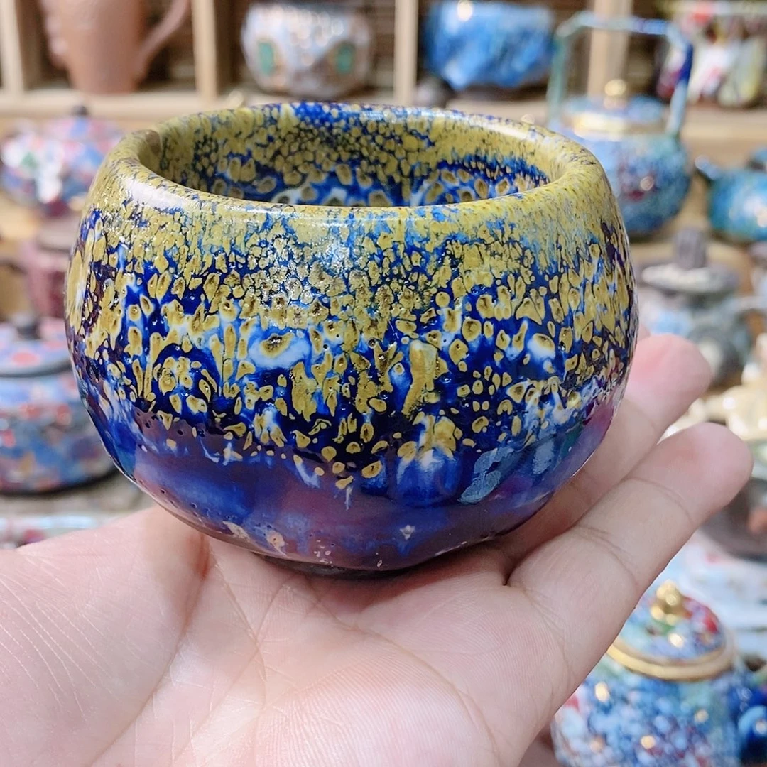 长***央粗陶志野柴烧茶壶