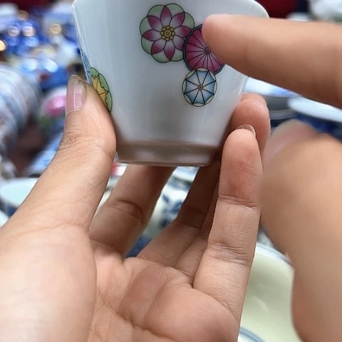 摆件景德镇主人主人杯