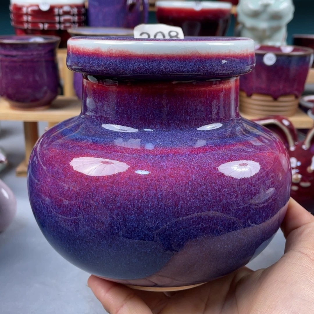 瓷片纯手工制作……微微瑕