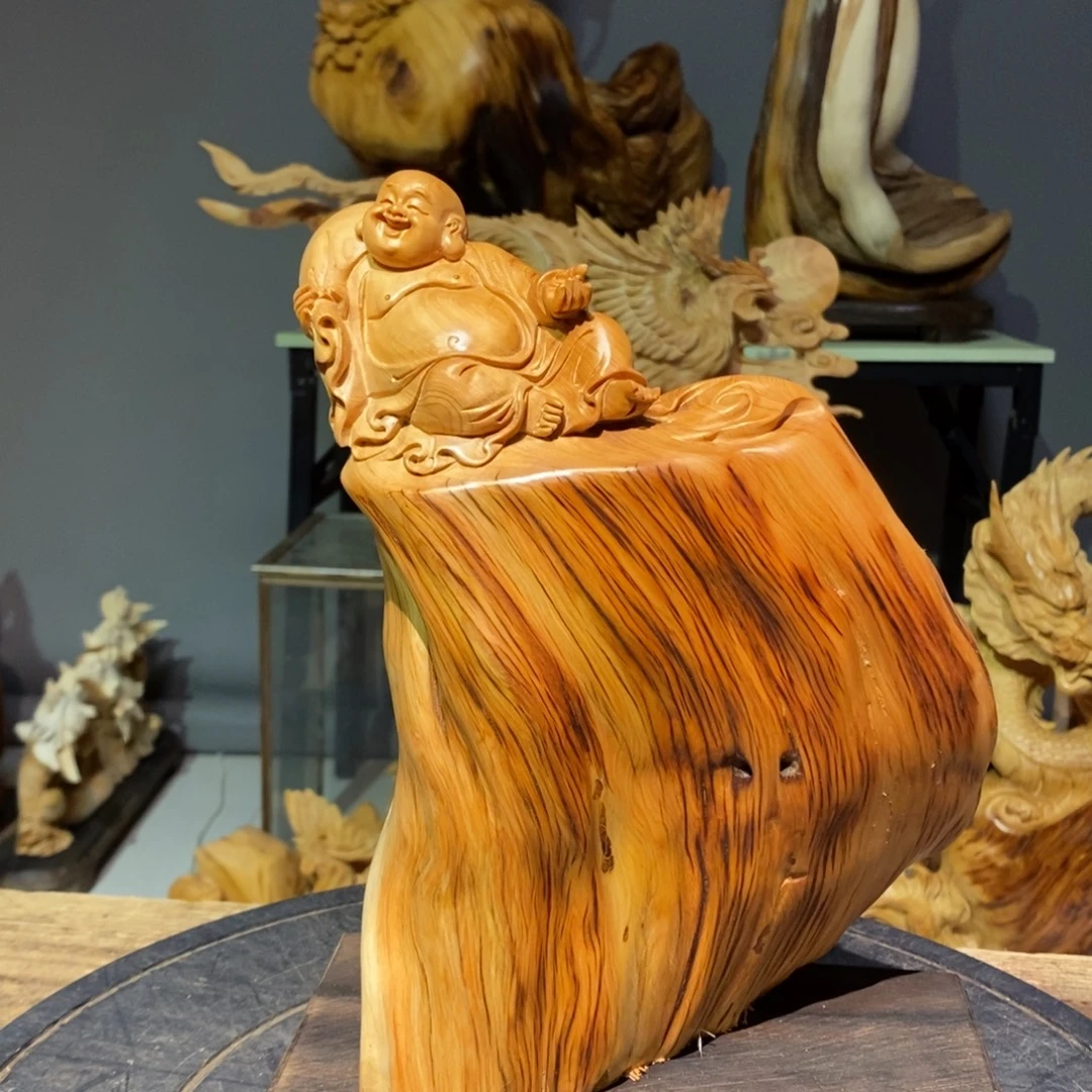 柏木（崖柏）崖柏木雕刻