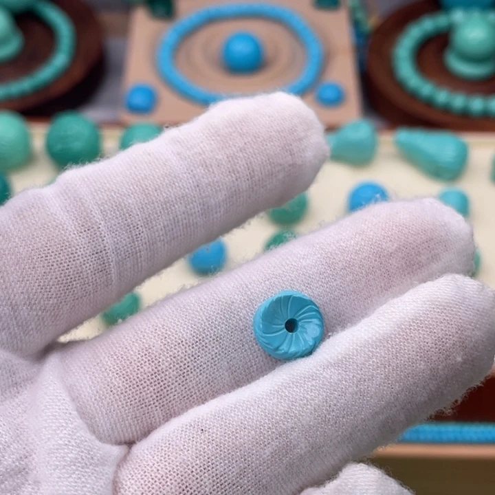 精品羽毛扣卡10mm