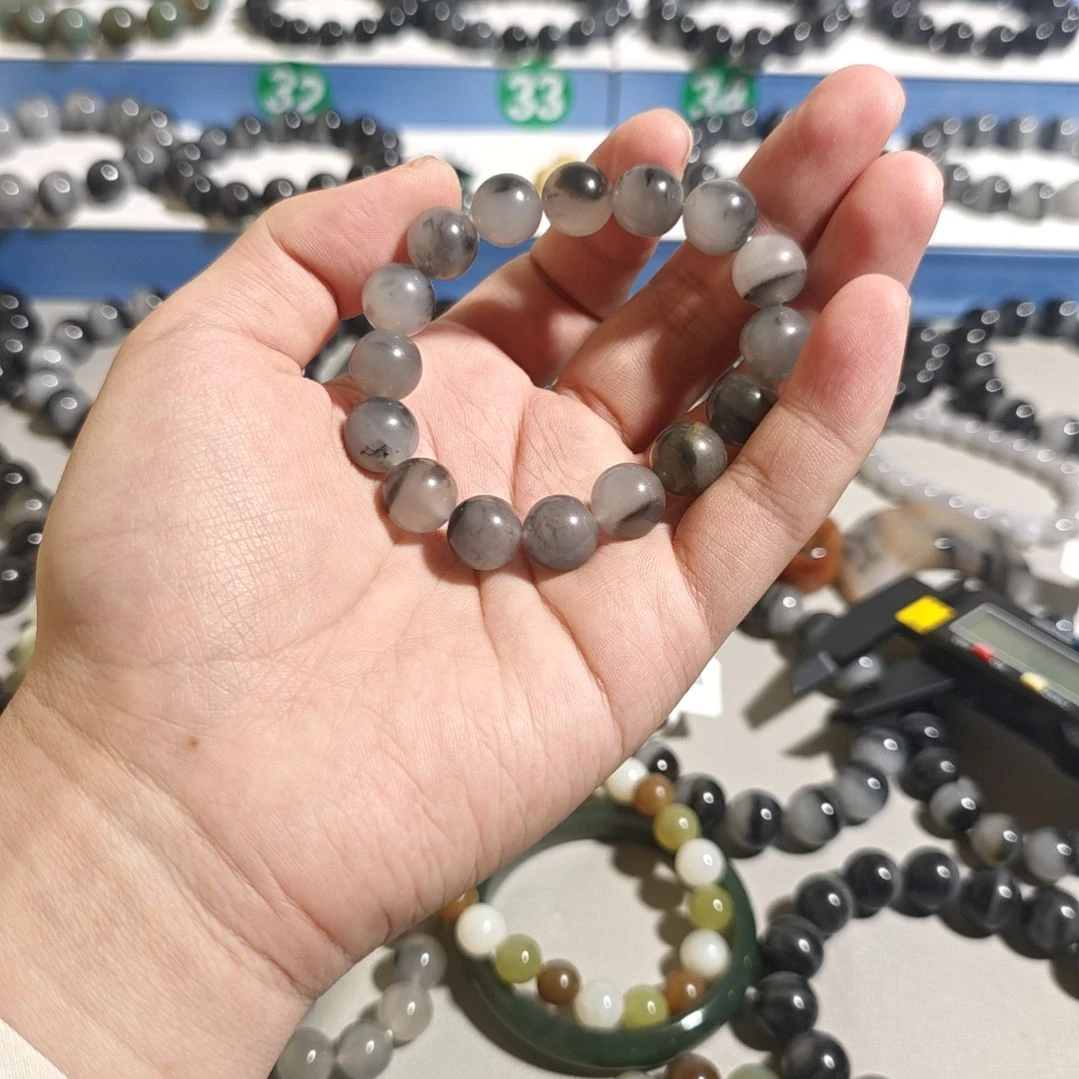 石英质玉未镶嵌手链