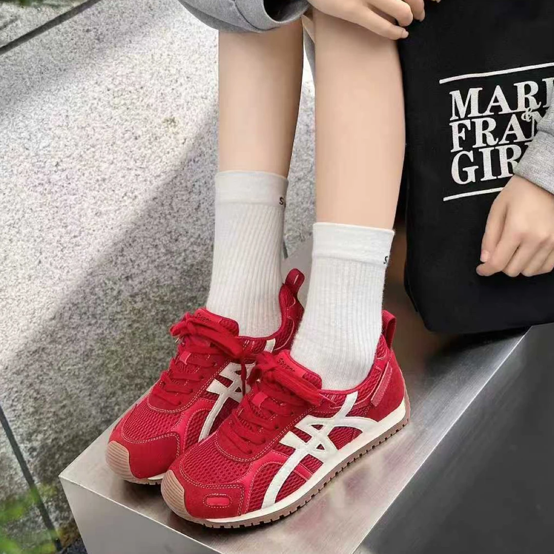 低帮拼色时尚秋季潮流韩版女鞋透气阿甘鞋时尚休闲鞋