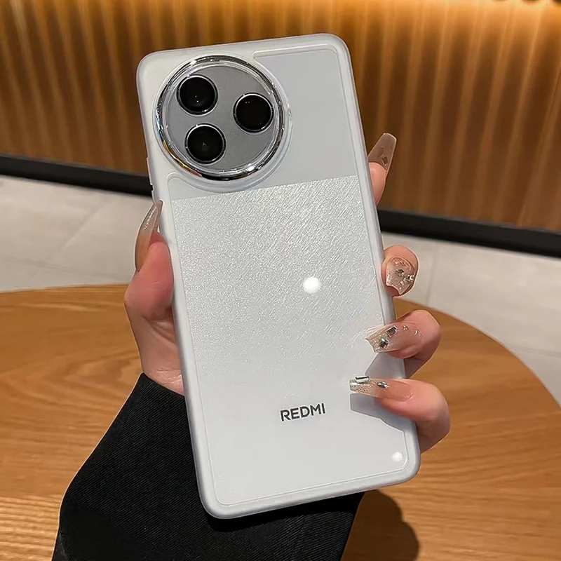 自带镜头膜适用新款红米k80至尊版手机壳k80pro透明k70全包防摔壳