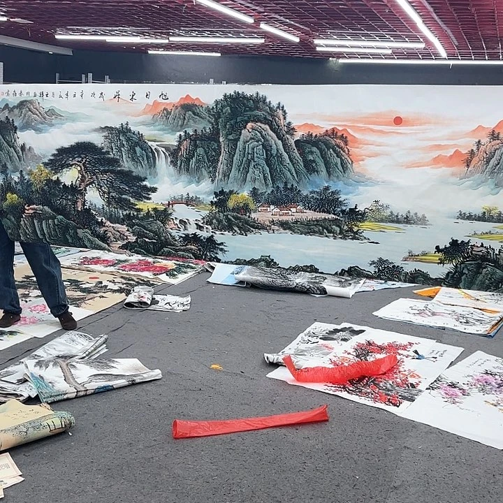 国画无毛和被绒毛或被绒毛