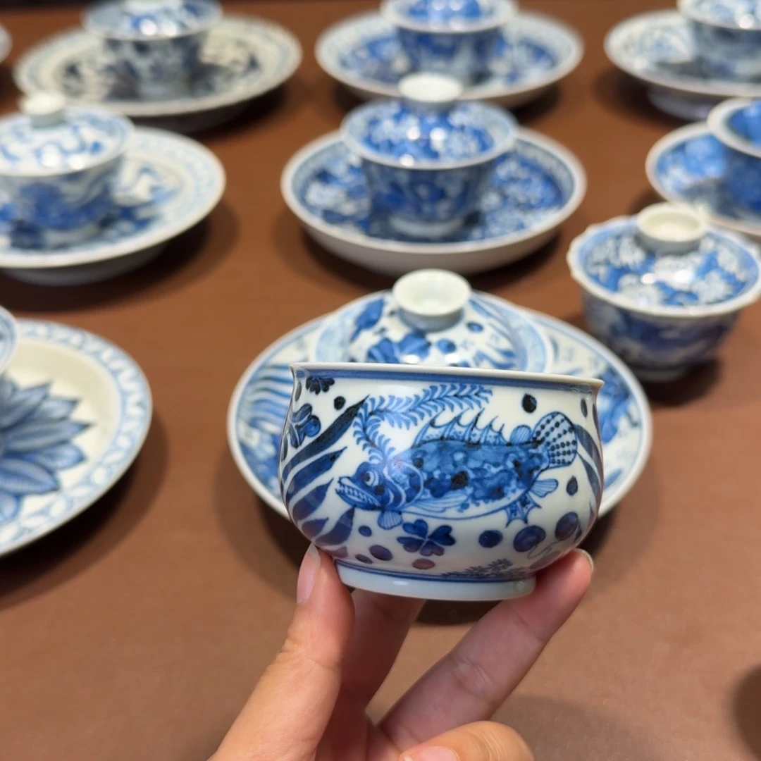 手工手绘茶具主人杯