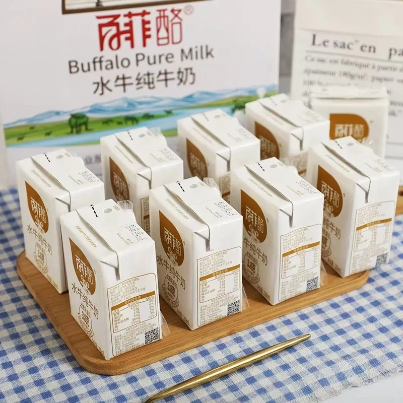 百菲酪 水牛纯牛奶200ml*12支