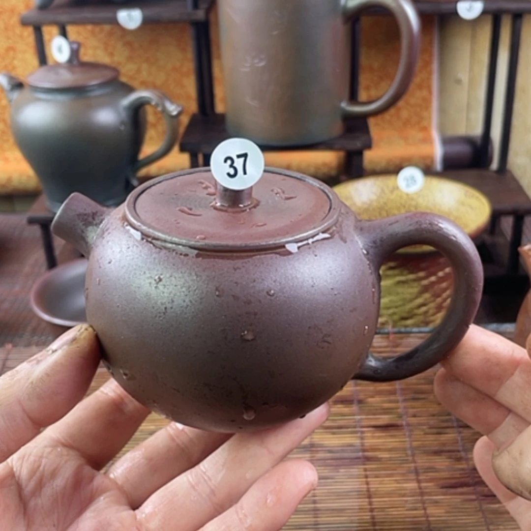 【闪购商品】柴烧茶壶200毫升左右微瑕