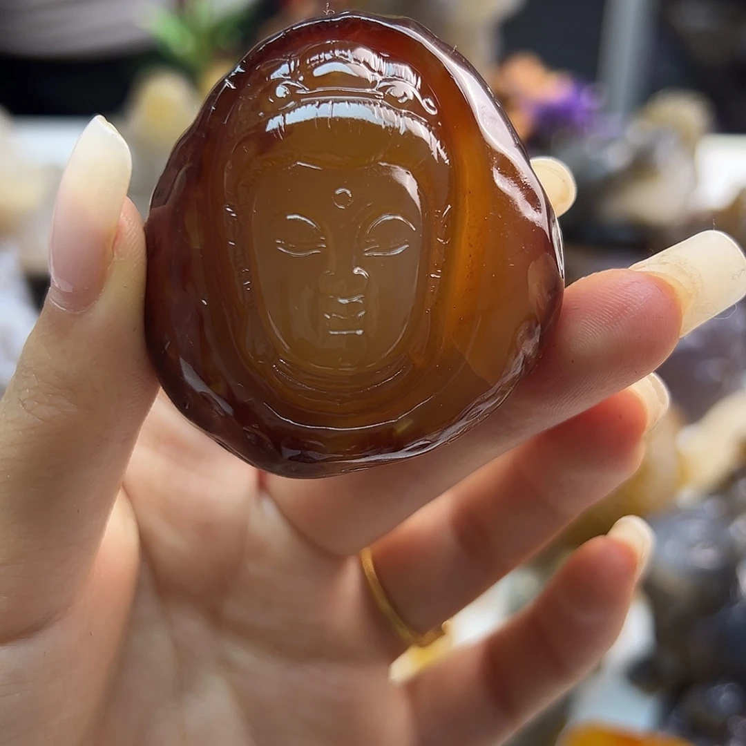 玛瑙/玉髓未镶嵌吊坠(不含链)