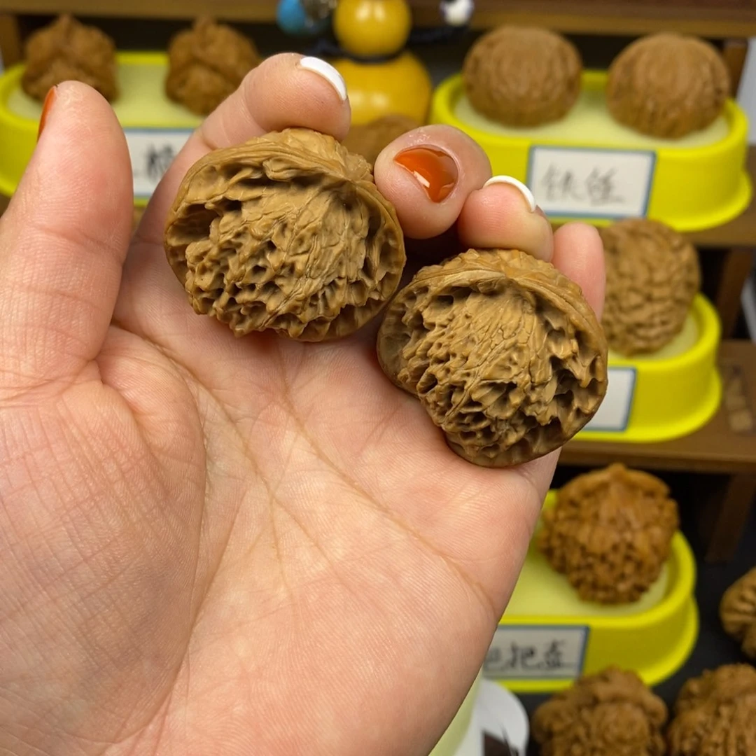 核桃蛇头 文玩/木作/... 文玩把件