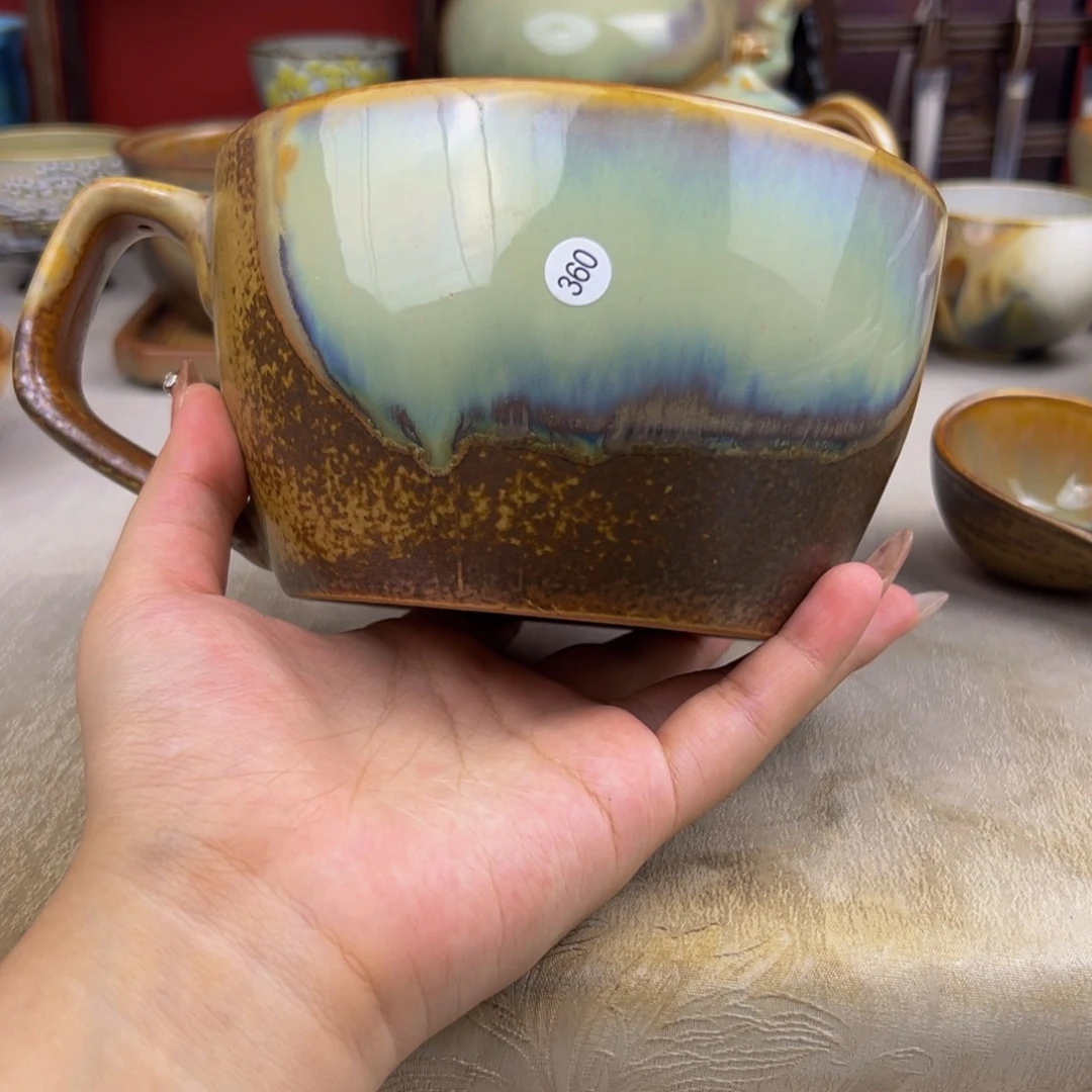 杯纯手工柴烧主人杯