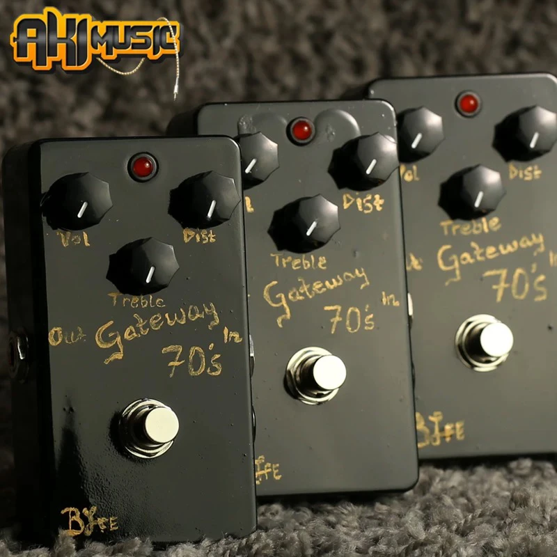 Bjfe Gateway 70's复古失真单块效果器Yngwie EVH Brown Sound