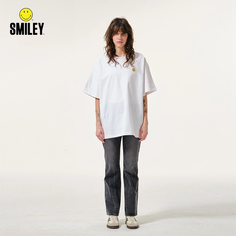 SMILEY/微笑宝贝夏季新款神山隆二联名款印花t恤宽松运动短袖专场