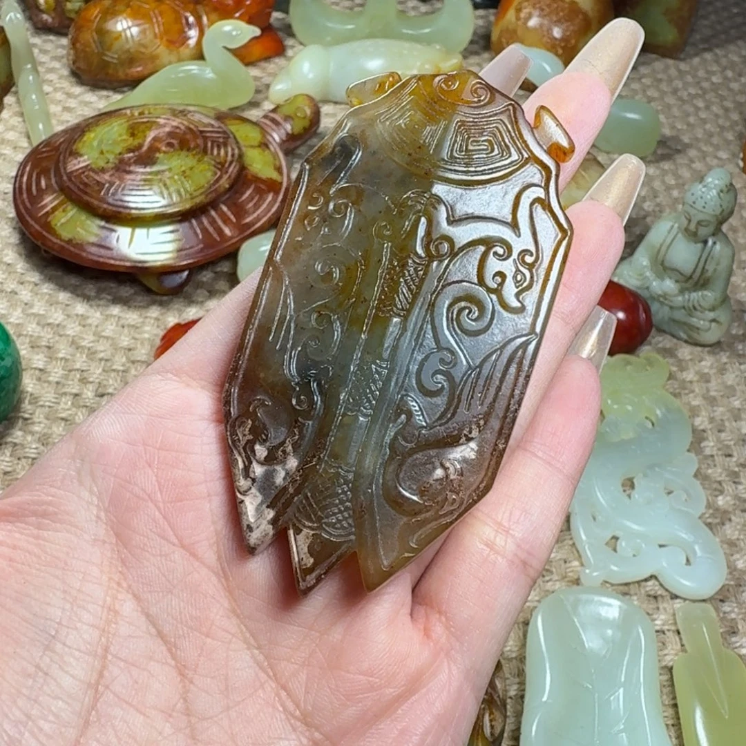 吊坠白玉菩提挂件