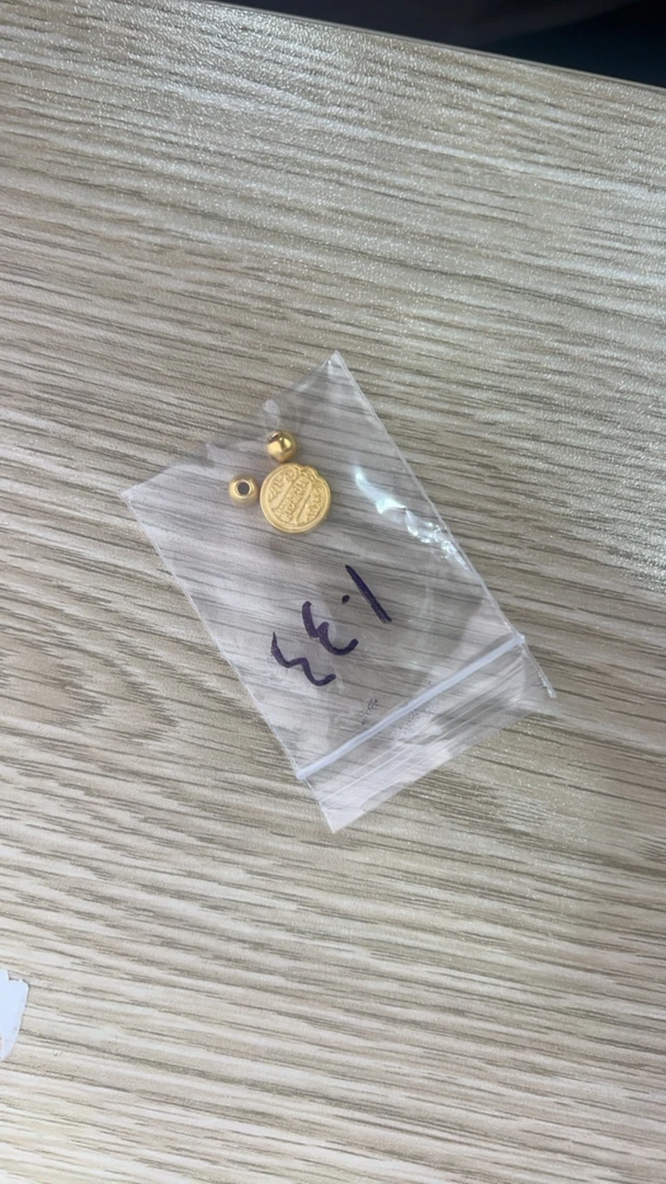 足金999 五路财神+金珠