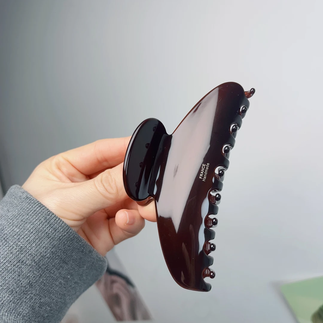 醋酸外贸抓夹长约10.8厘米（产品无完美，不要和小号抓夹比抓力）