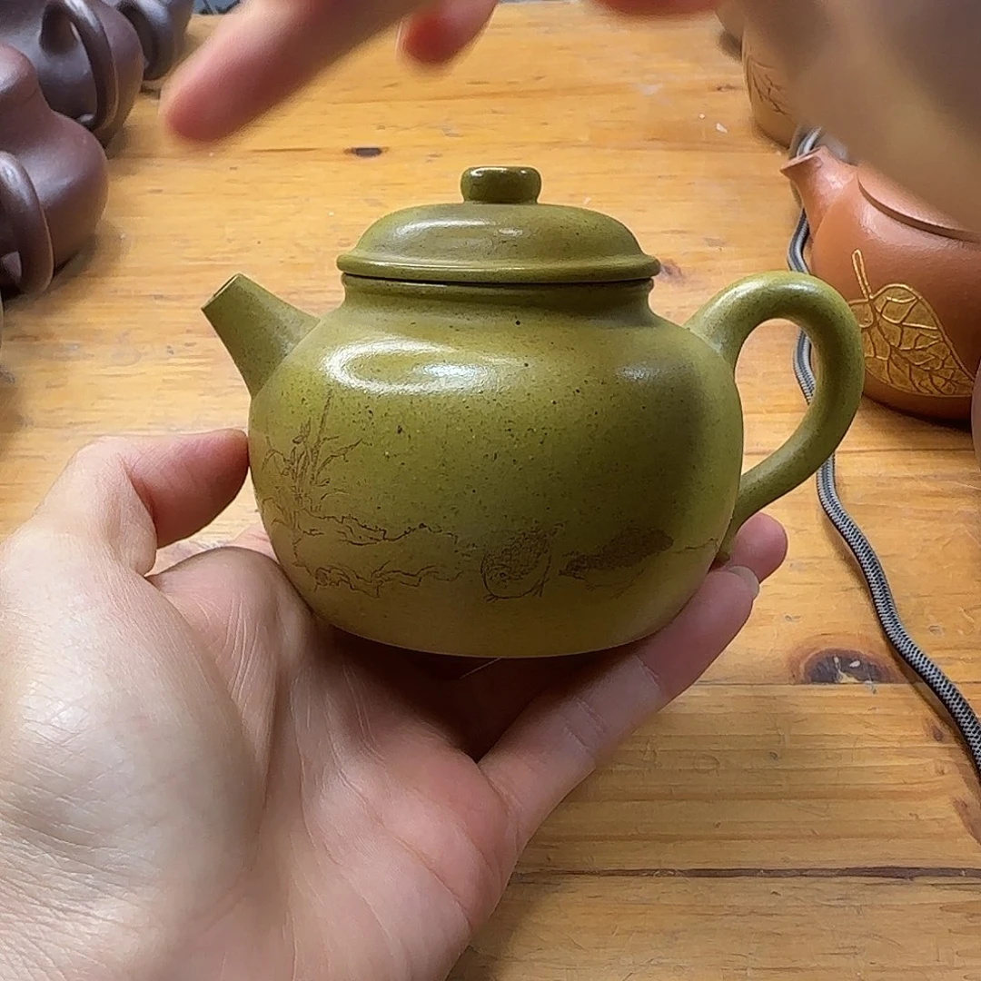紫砂茶壶民间手艺人全手工制作