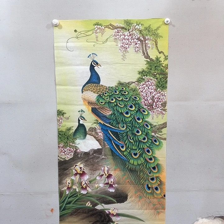 国画工笔画作品任海鲜画
