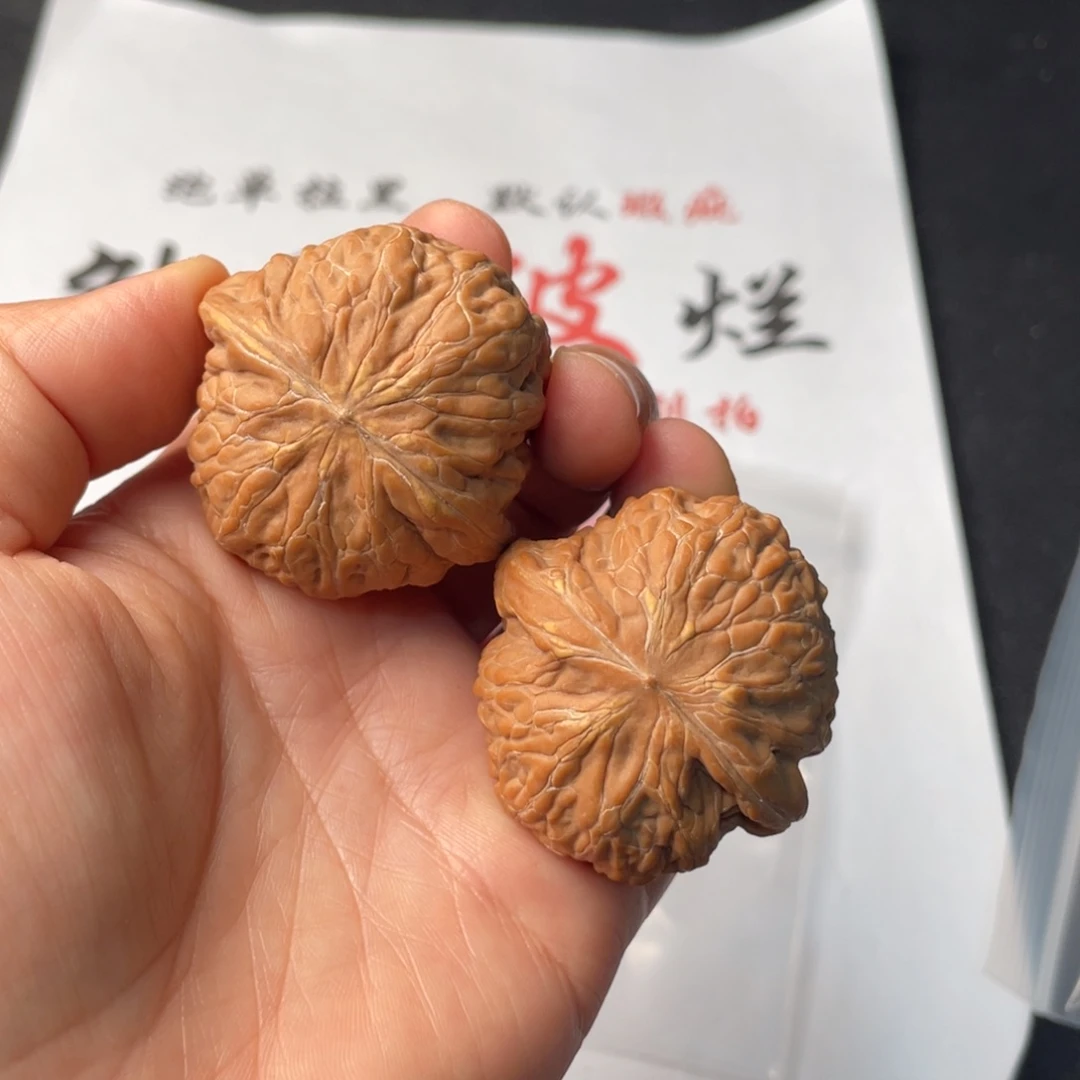 把件文玩核桃814。42铁锤有黄
