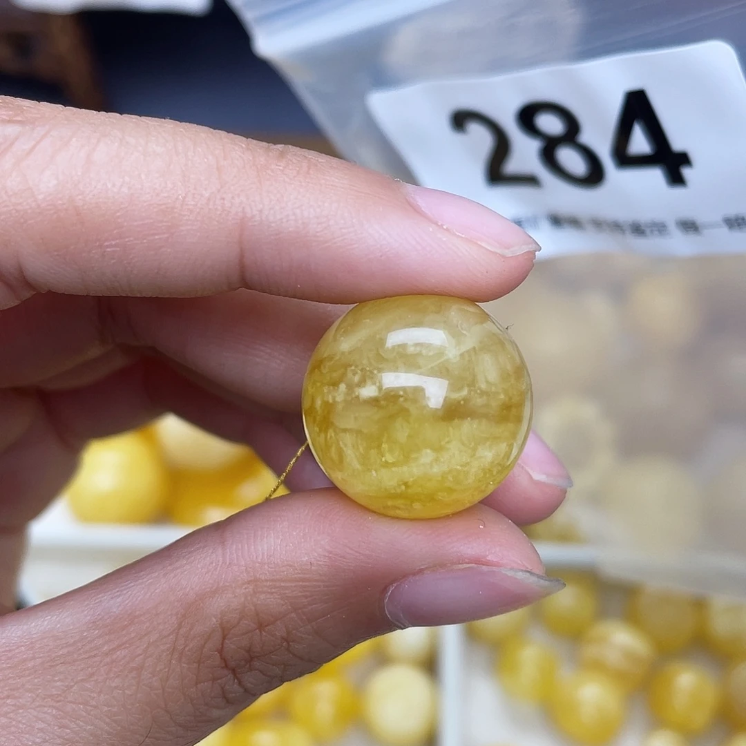 蜜蜡未镶嵌珠宝奇石18.8