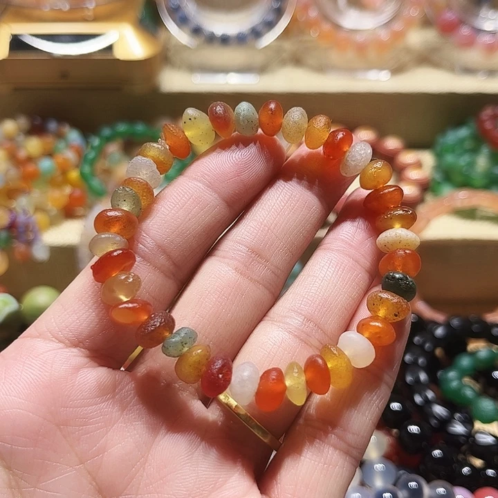 玛瑙/玉髓未镶嵌手链