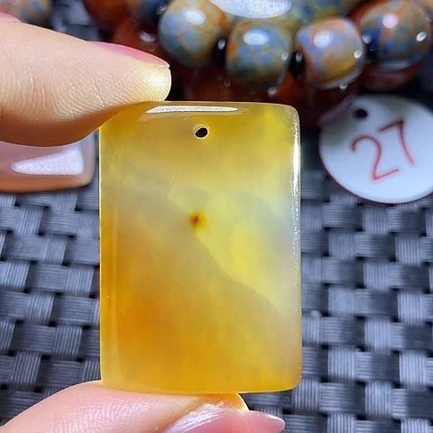 未镶嵌无玛瑙/玉髓风**边