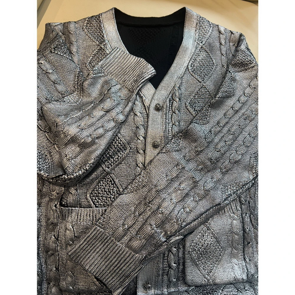 【60009】毛衣上衣针织衫女装秋冬2025新款外搭慵懒风毛衣外套潮