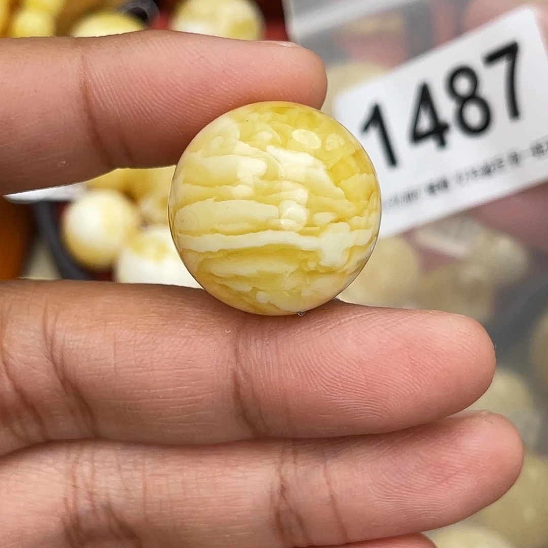 蜡***U蜜蜡未镶嵌珠宝奇石小坑23