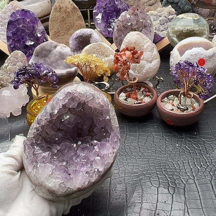 珠宝半成品水晶未镶嵌7