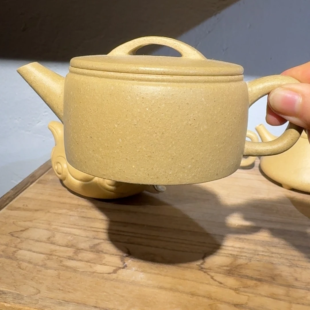 本山绿泥茶壶梨皮180毫升左右