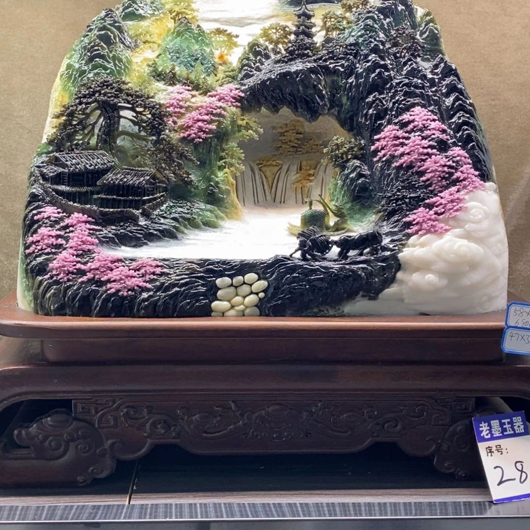 用***1玉家居摆件雕刻 创意 中国风