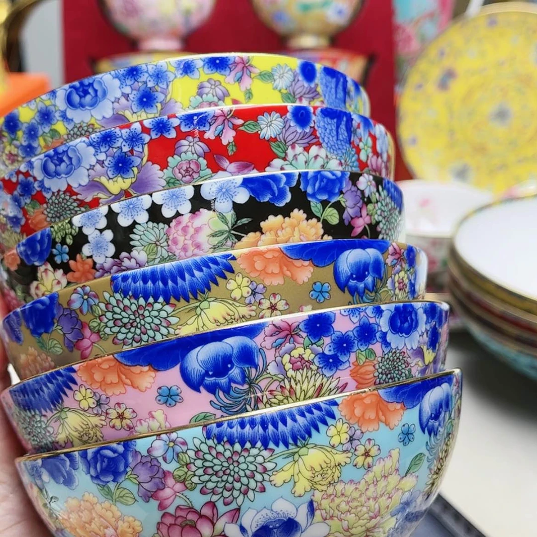 【闪购商品】珐琅5寸6个…………