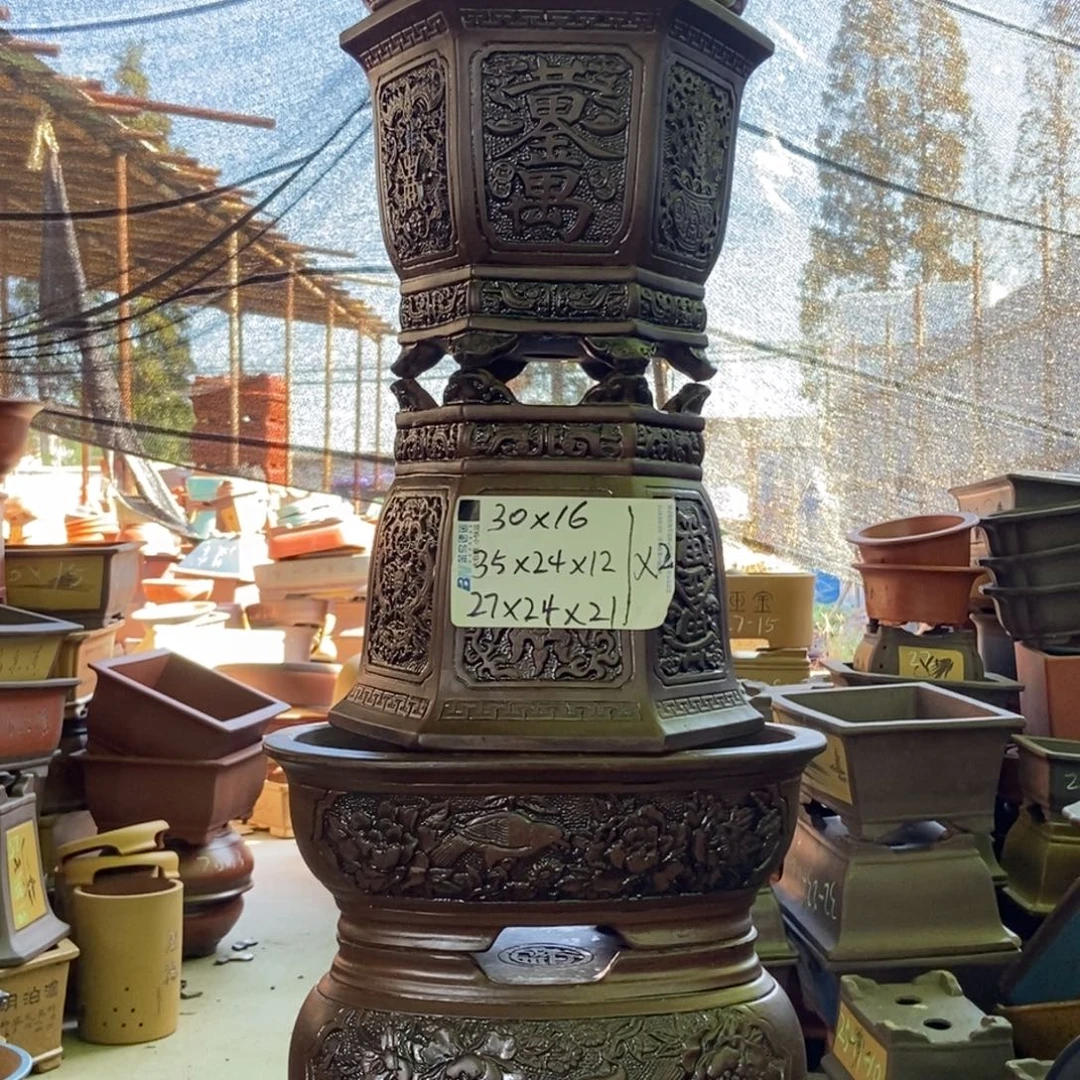 紫砂花盆紫砂紫砂