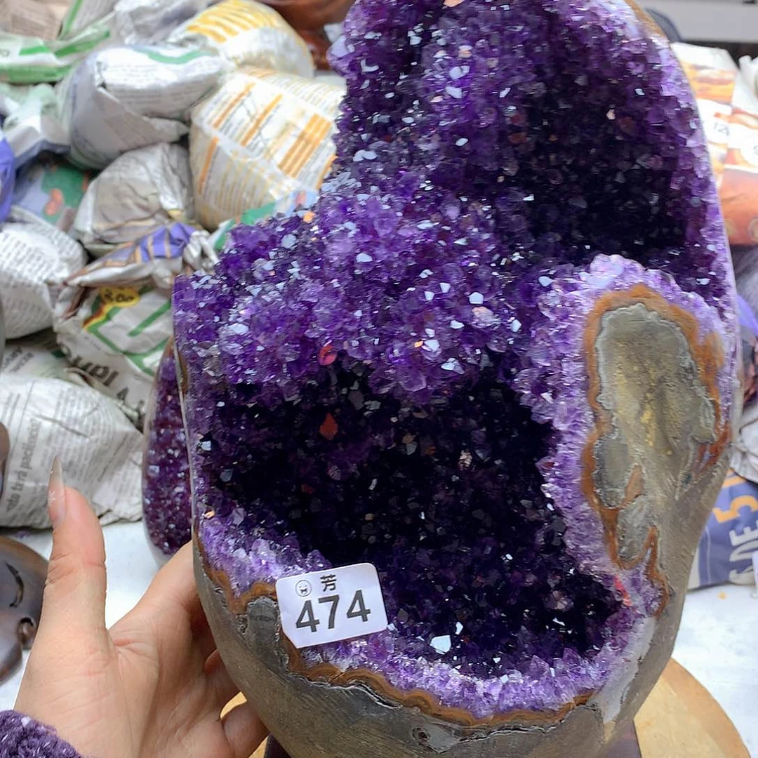 紫晶大型摆件（非配饰）未镶嵌