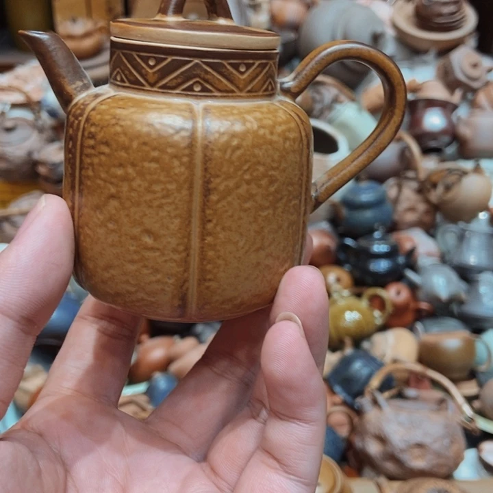 柴烧老岩泥高端茶器