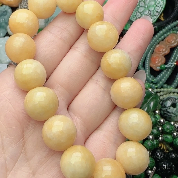 翡翠未镶嵌颈饰天然A货21