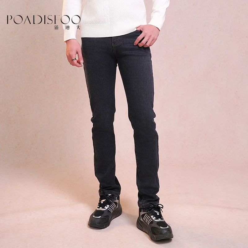 佰迪夫春秋时尚新款休闲男士高端微弹力百搭牛仔裤32835